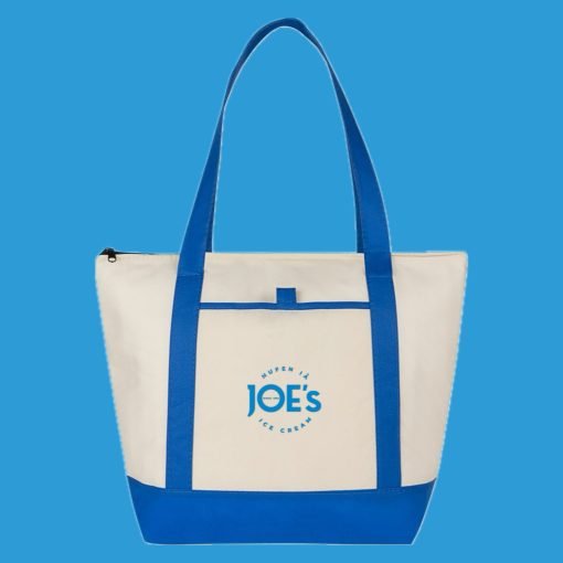 Large Woven Cooler Tote
